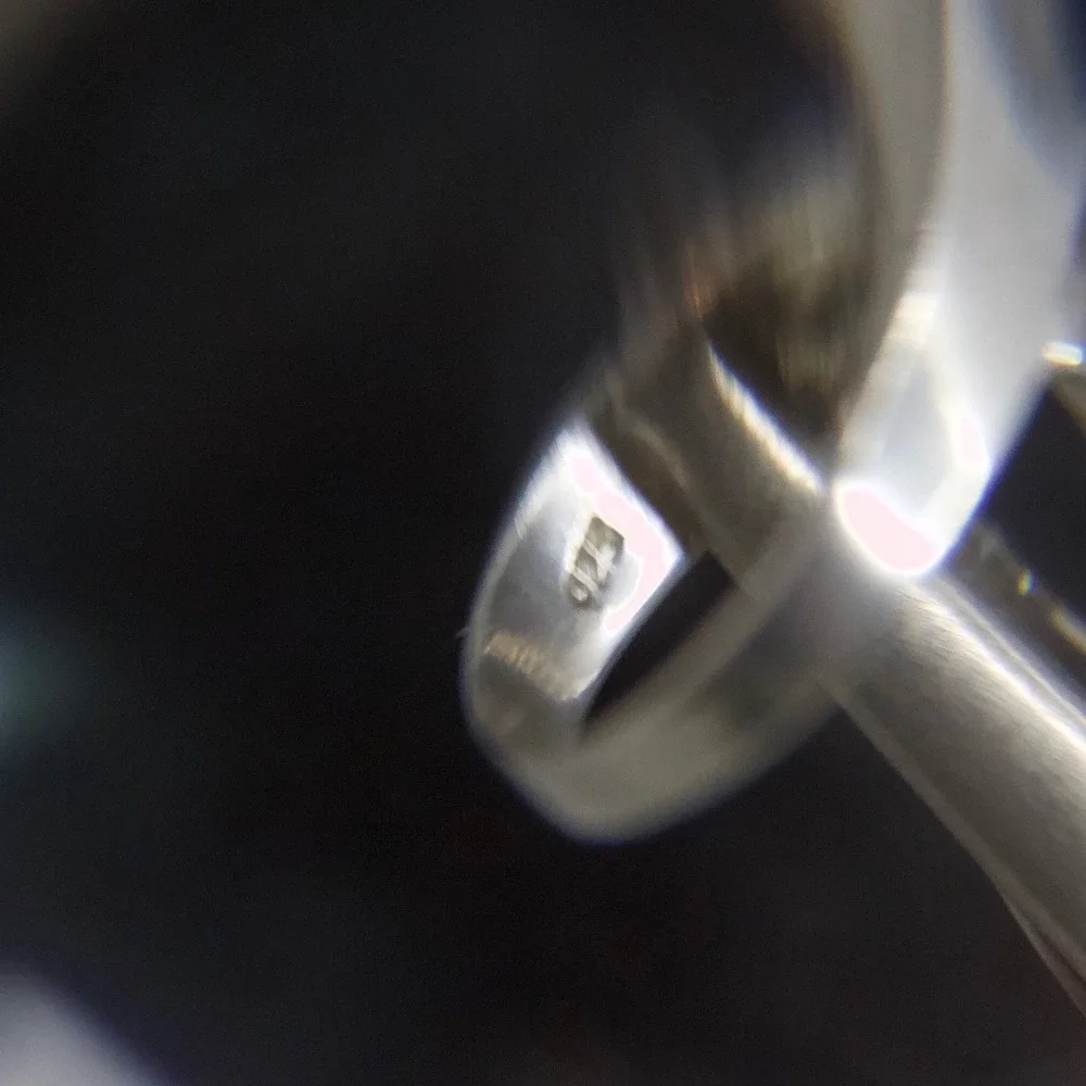 Modernist Sterling‎ Silver 925 Geometric Bypass Bar Ring Size 5.5 Minimalist